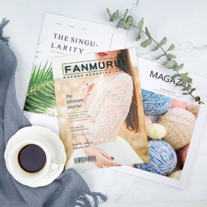 GOODDAY Camera หนังสือแมกกาซีน พร็อพ พร็อพถ่ายรูป พร็อพ ประกอบฉาก Magazine cover card paper ขนาด  21x28cm